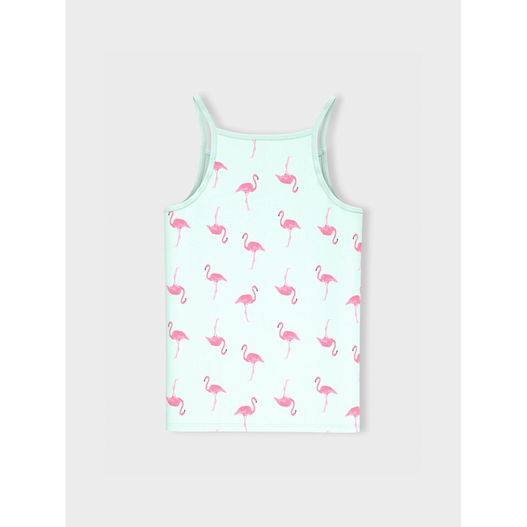 Pack of 2 tank tops for girls Name it Strap