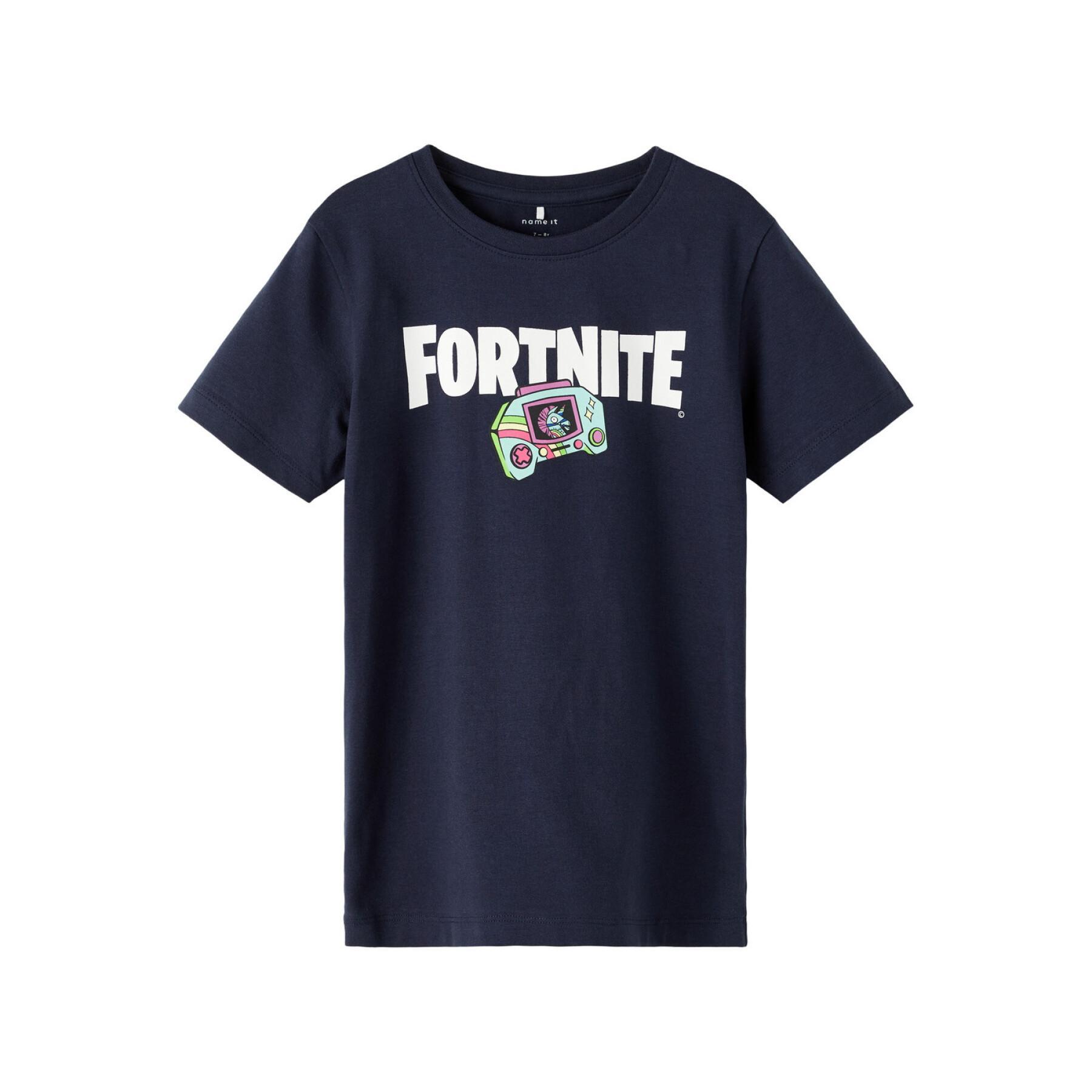 Child's T-shirt Name it Frame Fortnite Box bfu