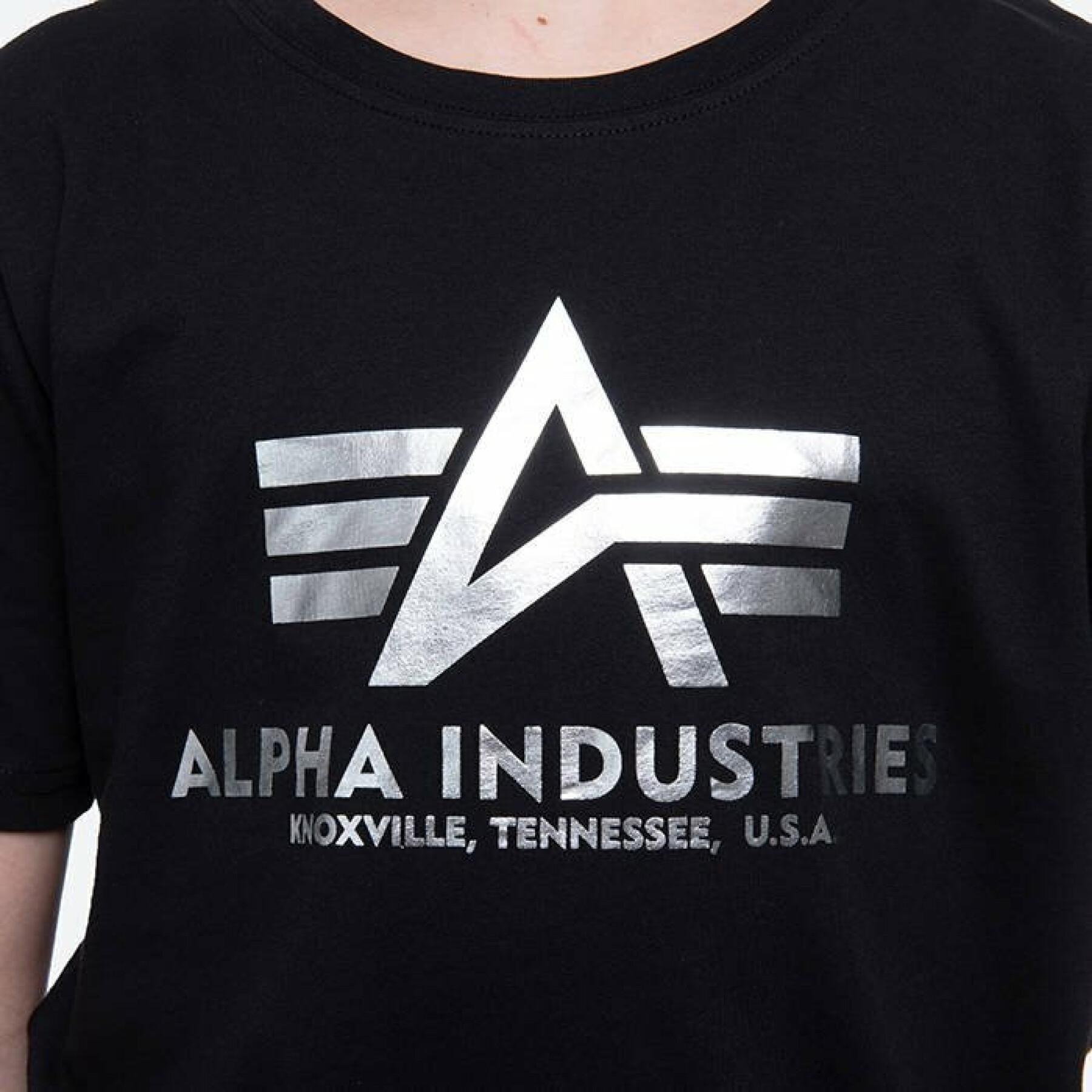 Child's T-shirt Alpha Industries Basic Foil Print