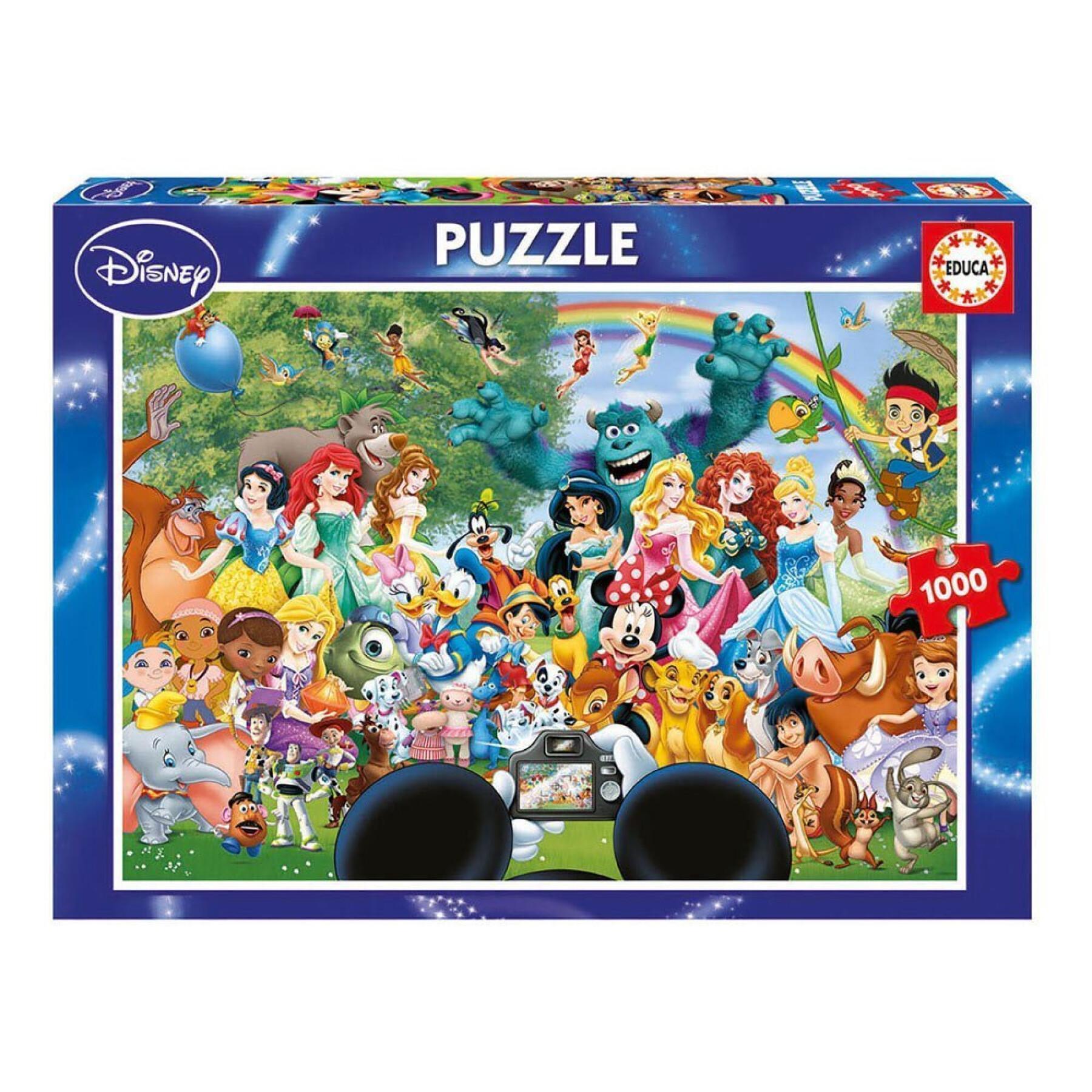 1000 piece puzzle Disney Mundo