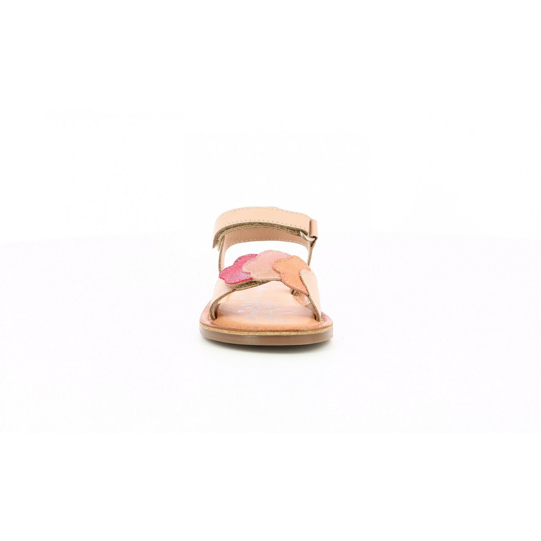 Baby girl sandals Kickers Dyastar