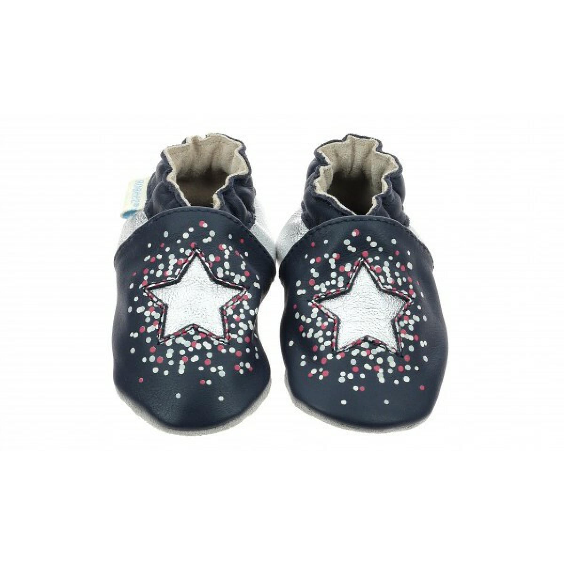 Children's slippers Robeez darkness stars