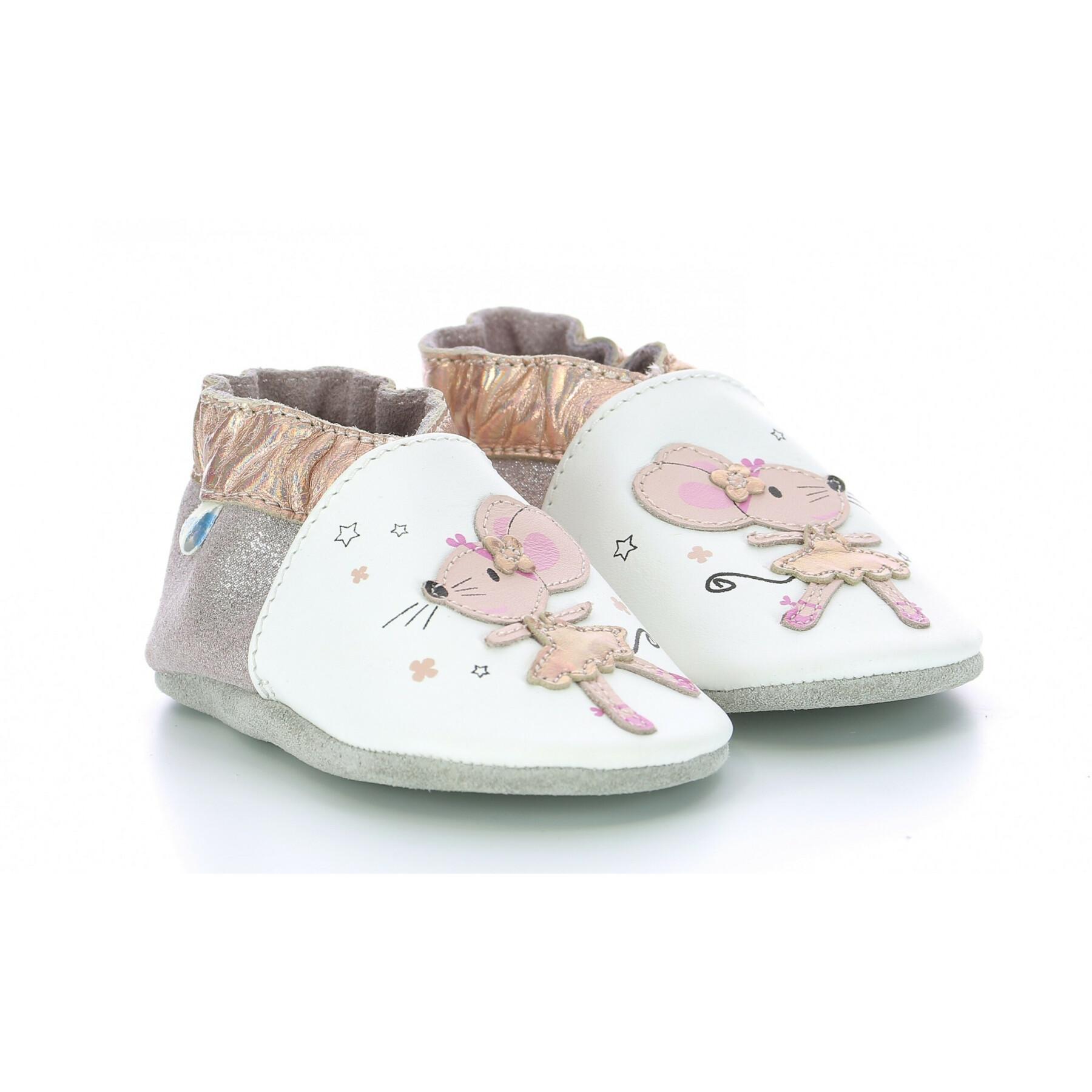 Baby girl shoes Robeez Dancing Mouse