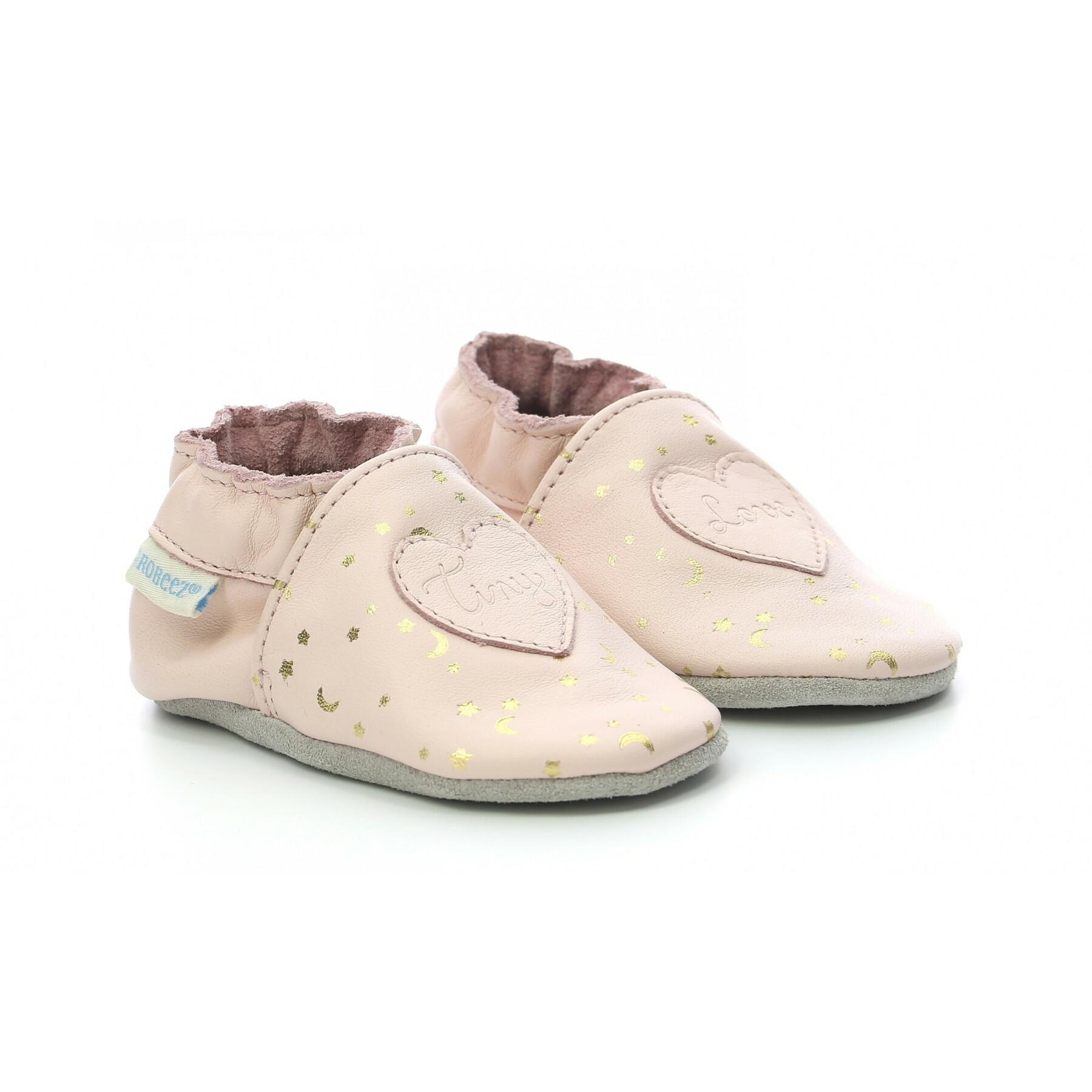 Baby girl shoes Robeez Family Hearts