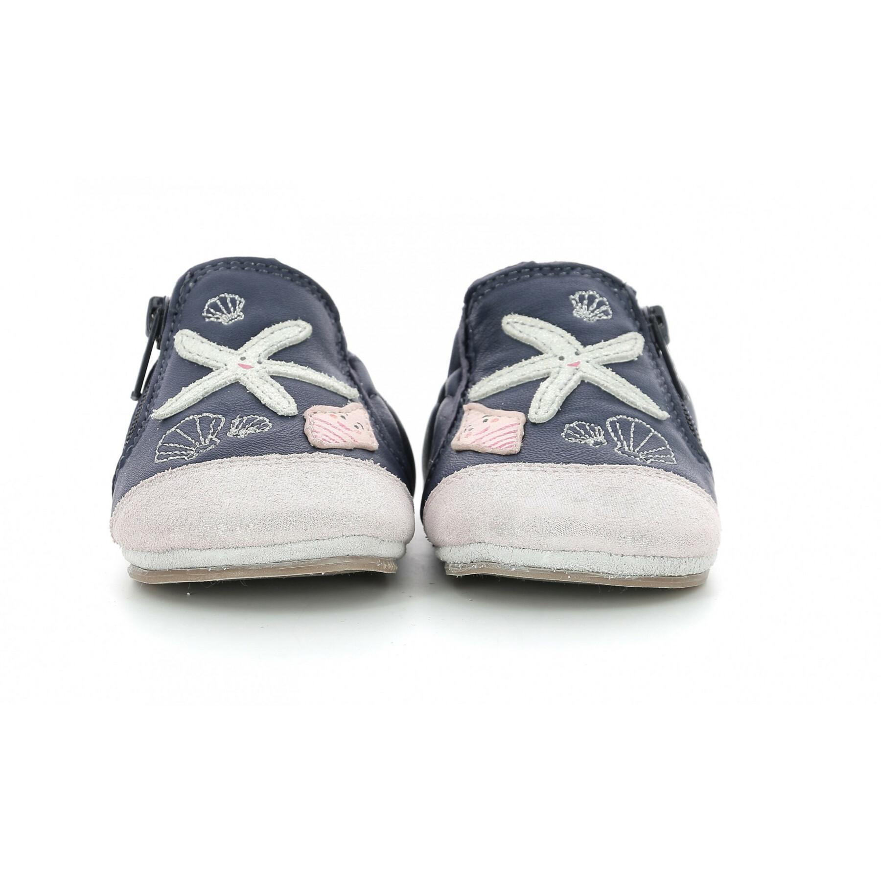 Baby girl shoes Robeez Seashell Party