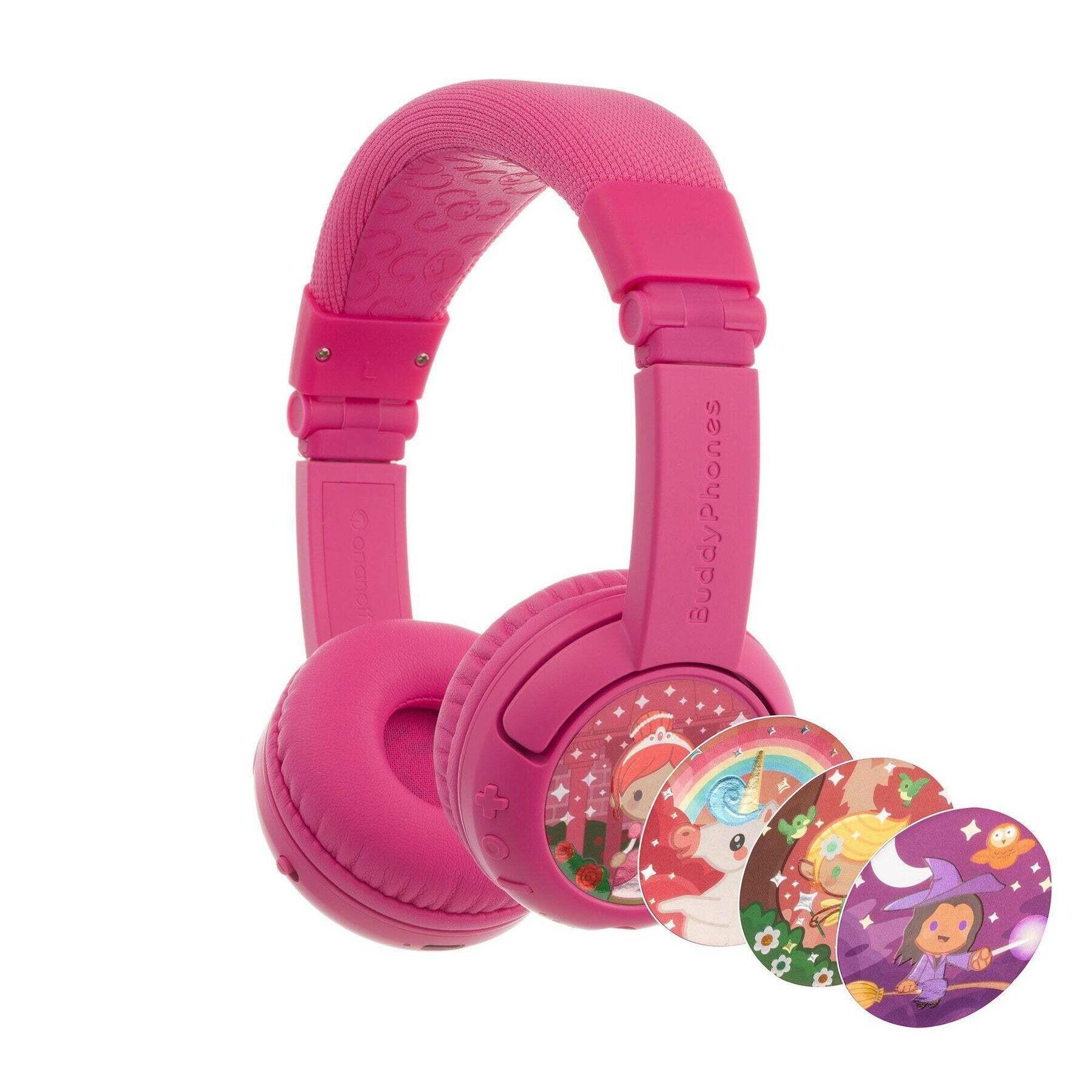 Girl's wireless headphones BuddyPhones Play Plus