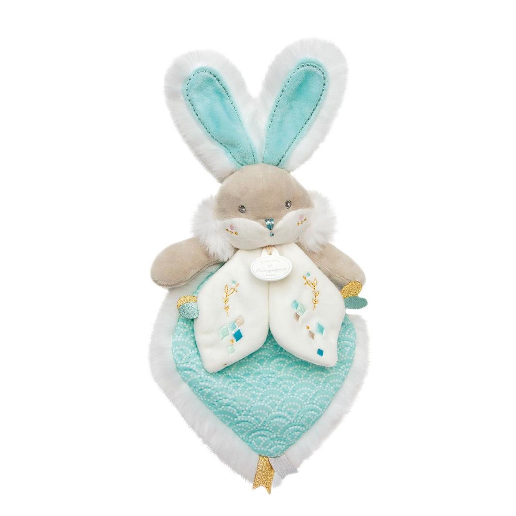 Sugar bunny cuddly toy Doudou & compagnie