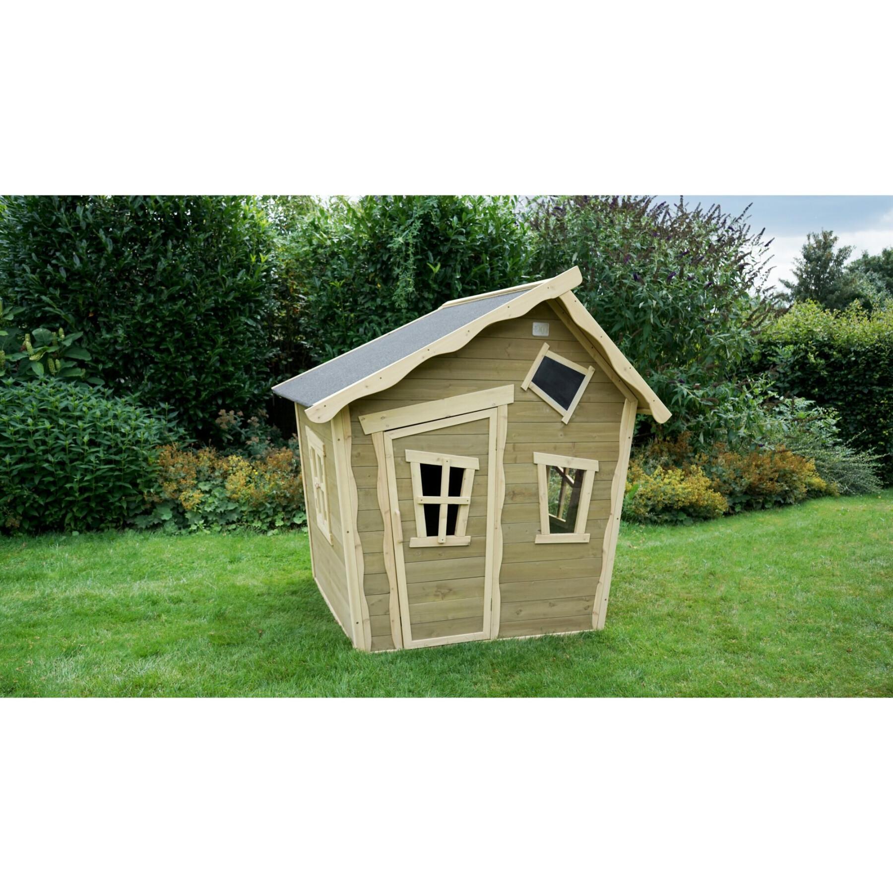 Wooden house Exit Toys Crooky 100