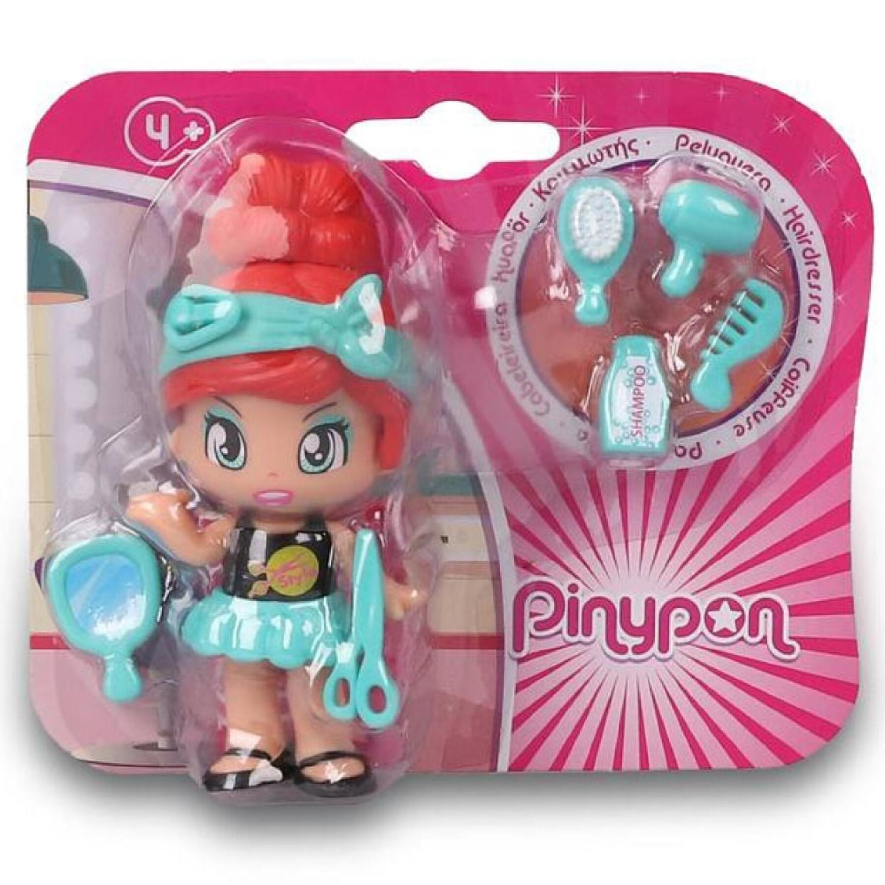 Figurine professions with accessories 4 models Famosa Pinypon