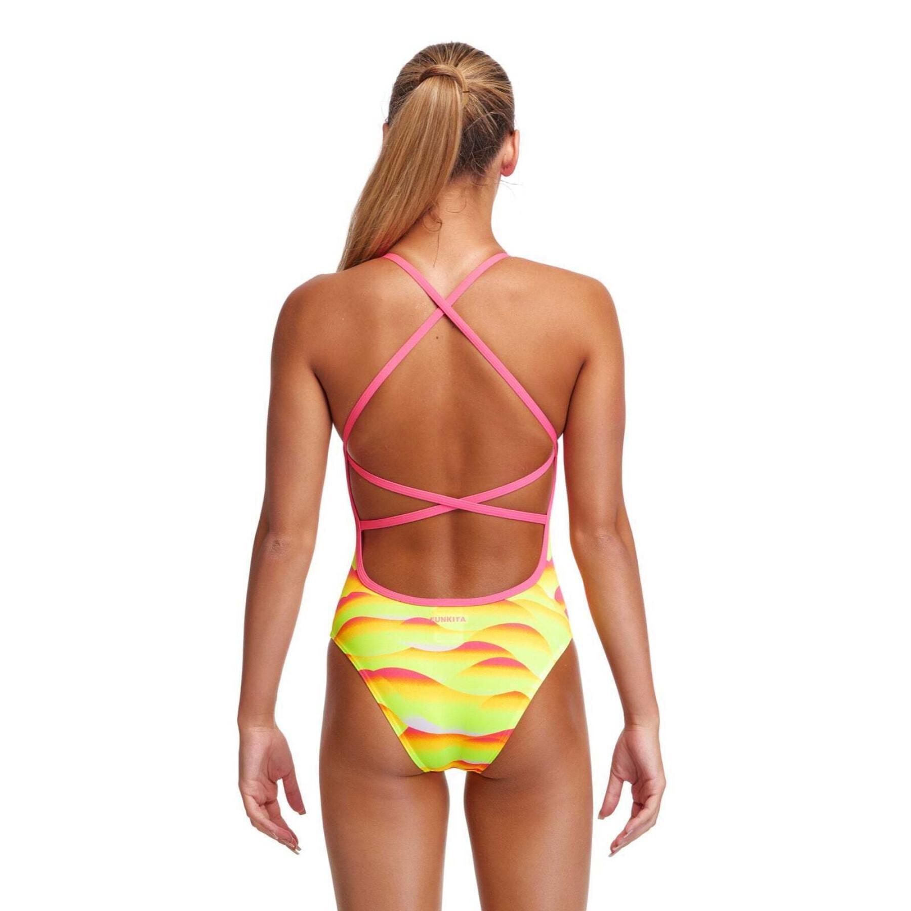 1-piece swimsuit for girls Funkita Eco Strapped In