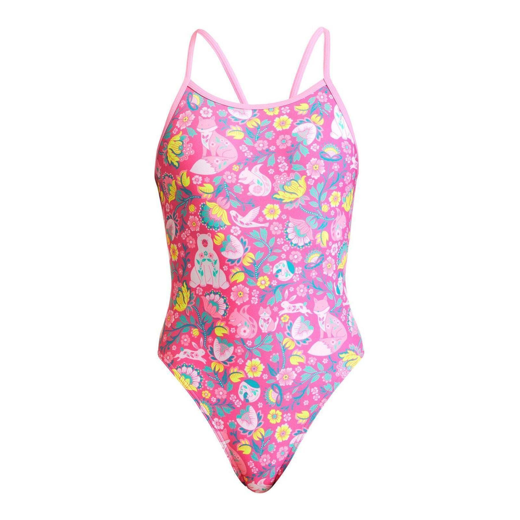 1-piece swimsuit for girls Funkita Single Strap
