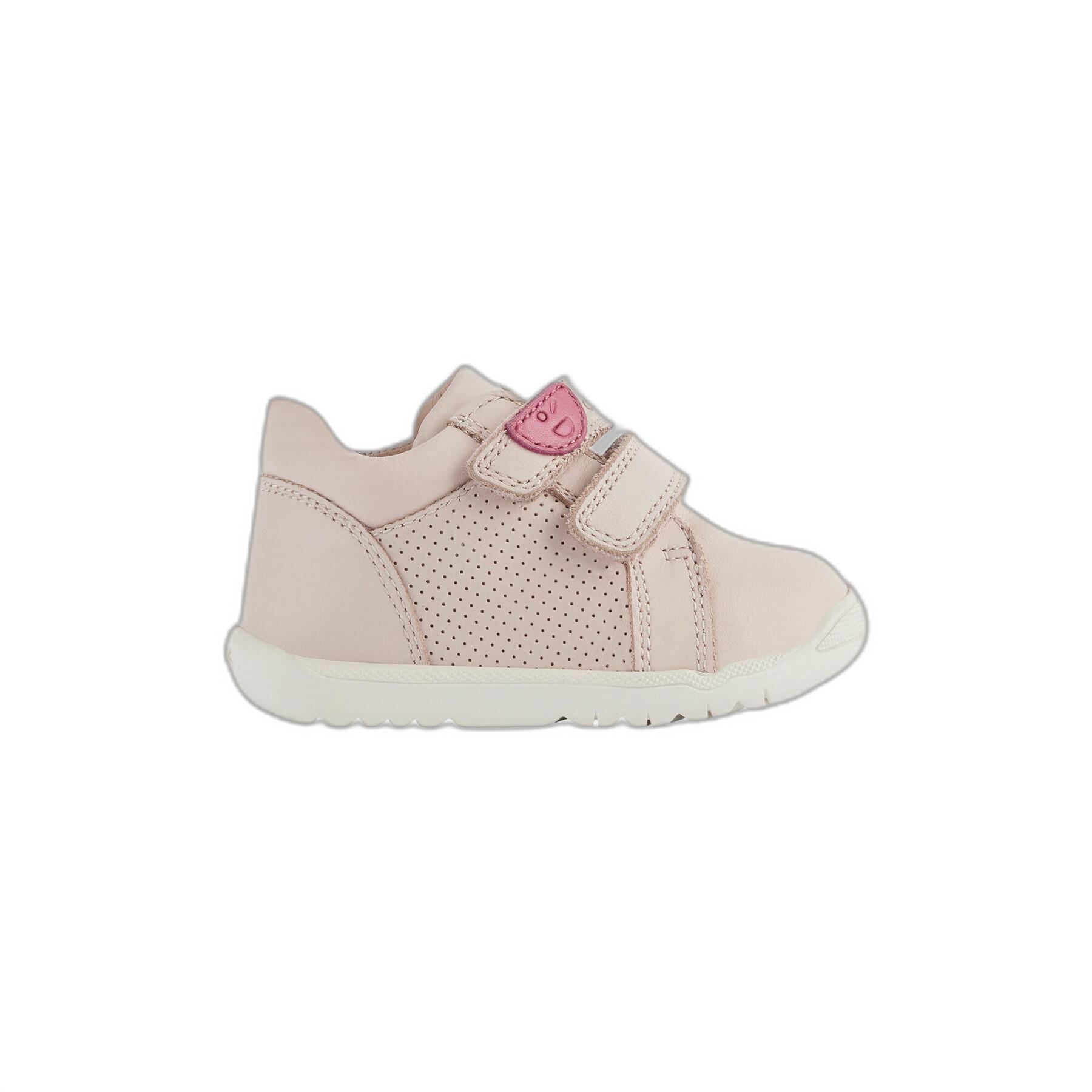 Baby girl's first steps shoes Geox Macchia