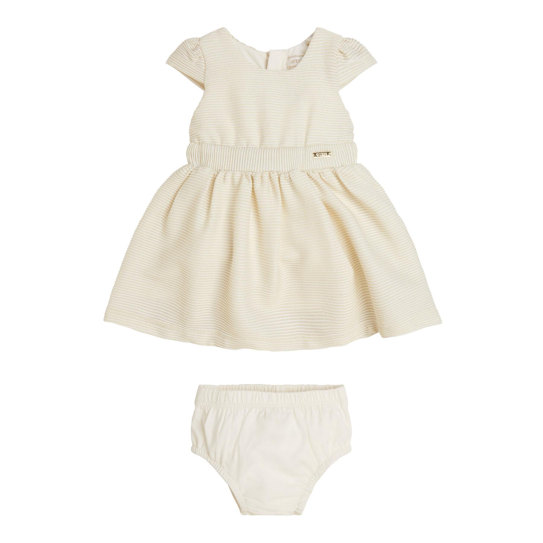 Baby girl dress + panties set Guess Lurex