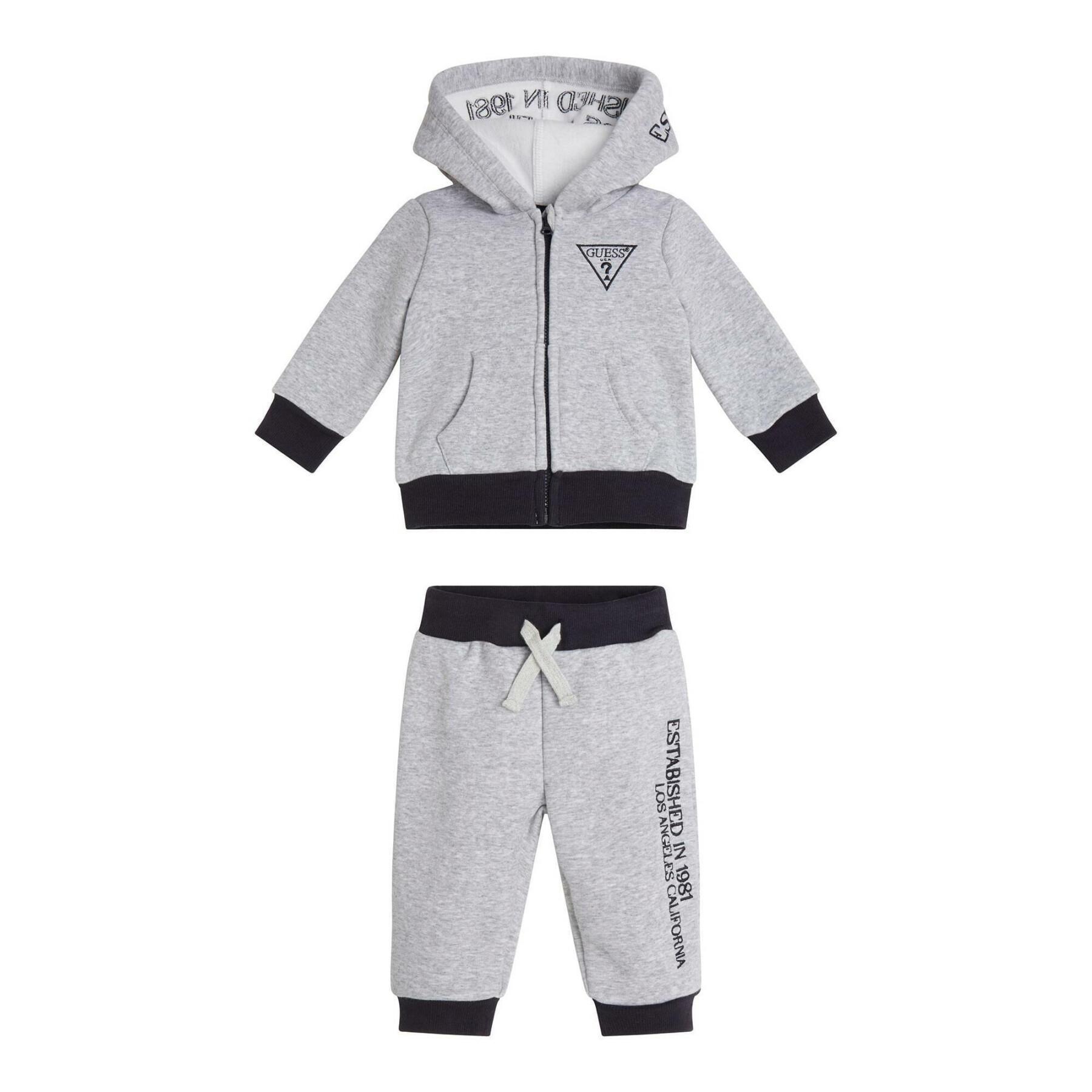 Baby boy sweatshirt and jogging suit Guess