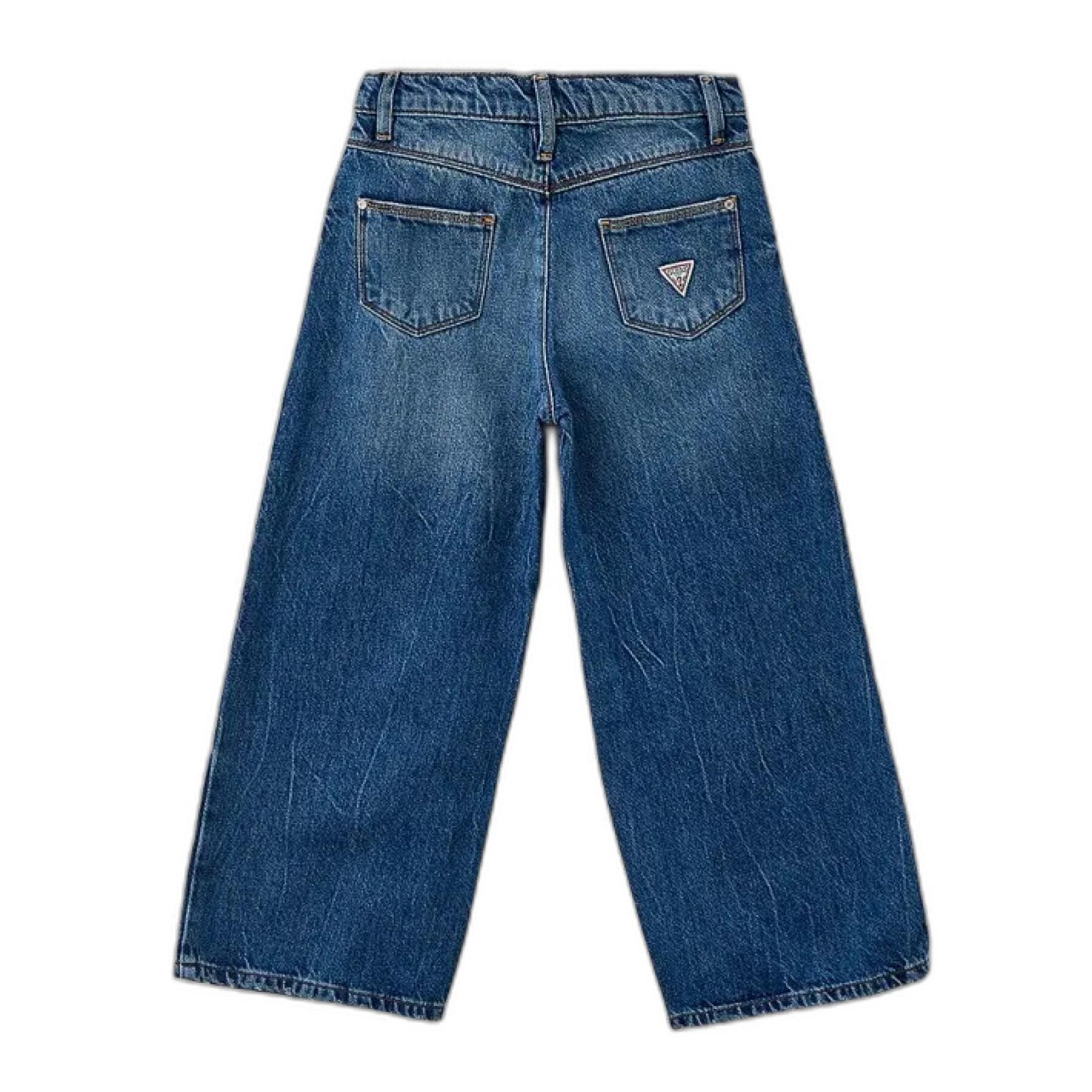 Girl's wide leg jeans Guess