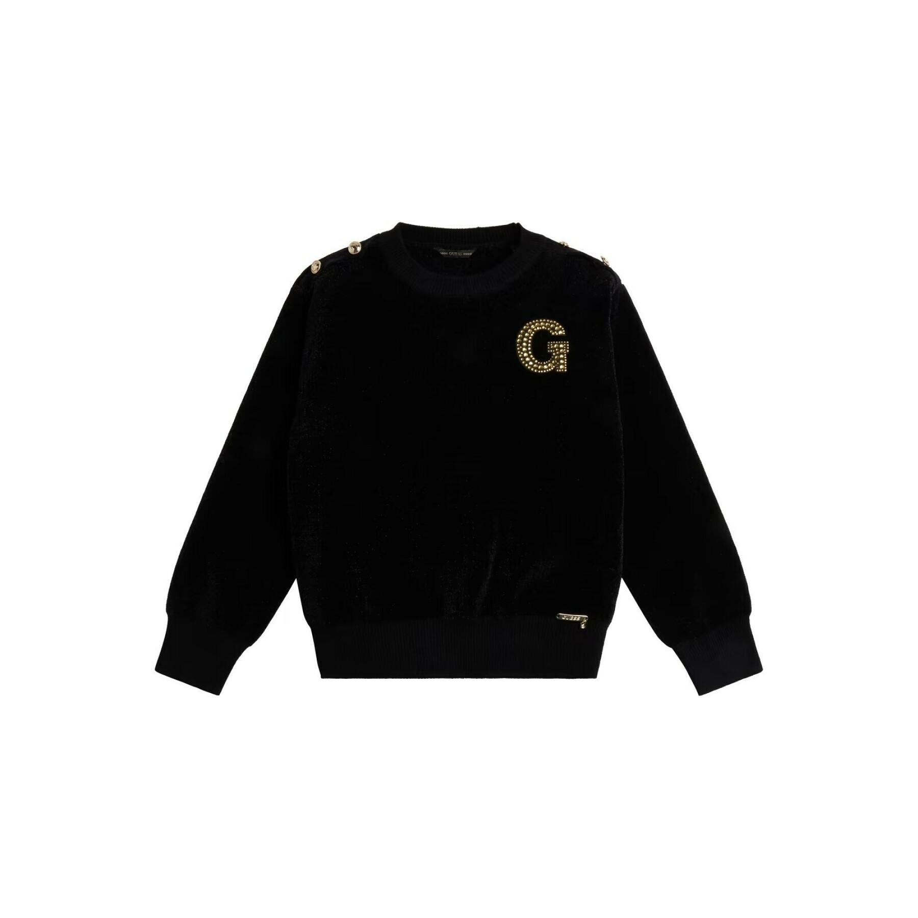 Girl's long sleeve sweater Guess