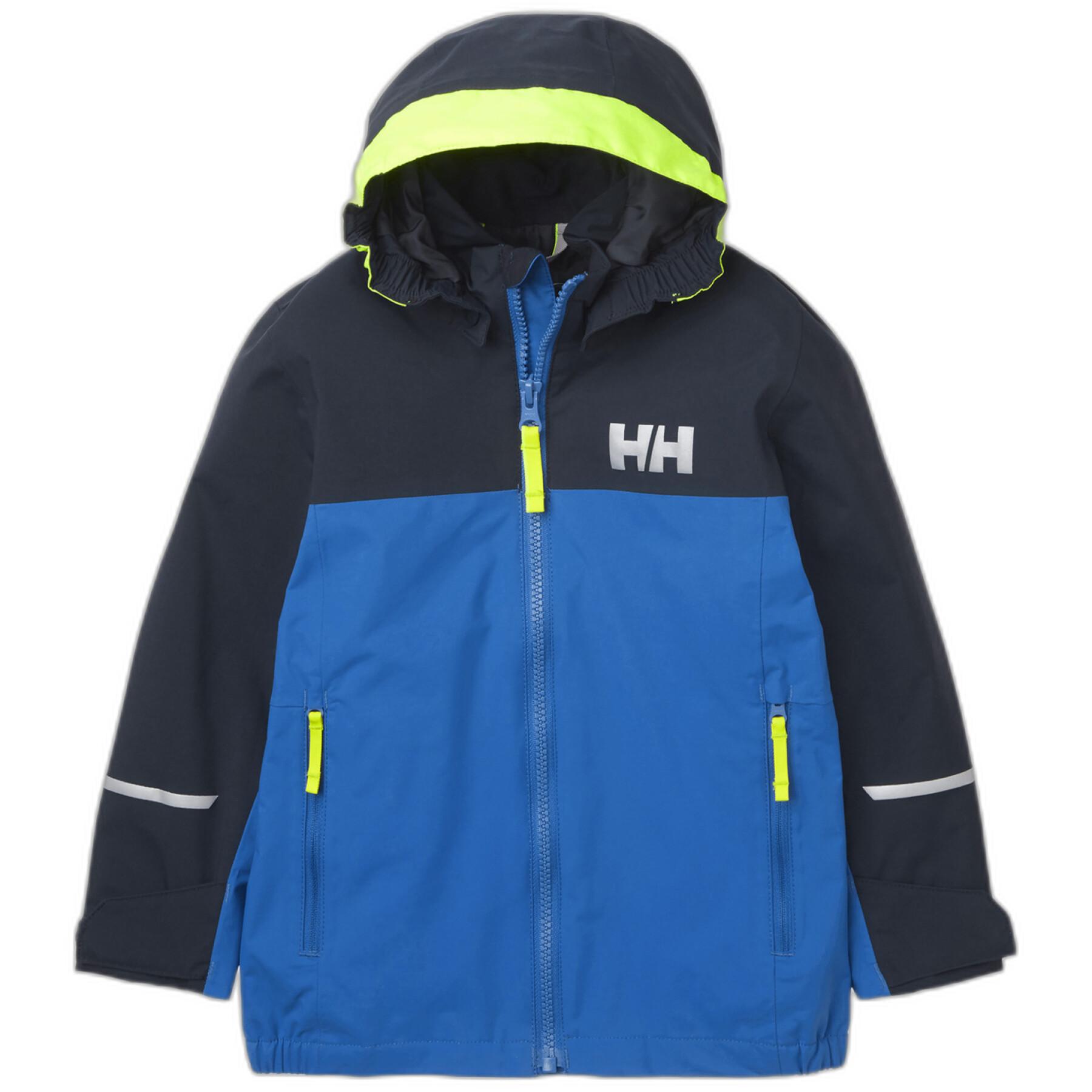 Waterproof jacket for children Helly Hansen shelter 2.0