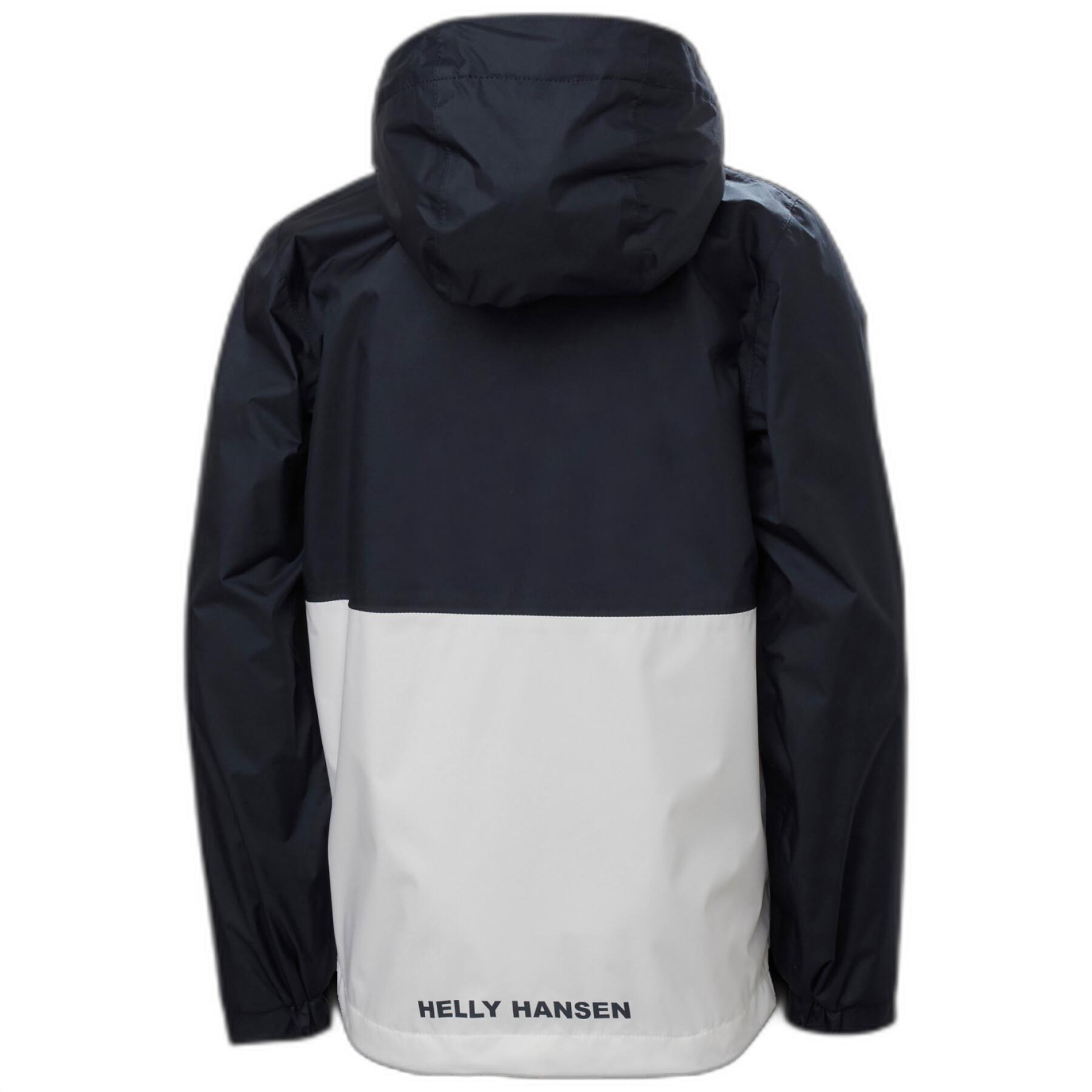 Waterproof jacket for children Helly Hansen Active Stripe