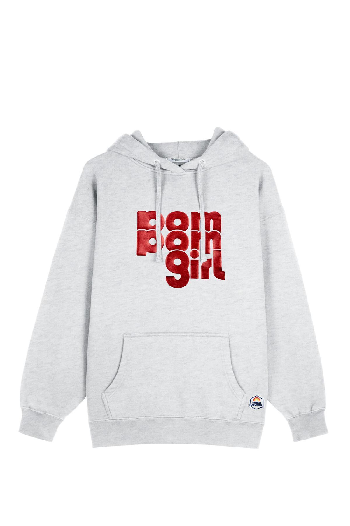 Girl's hoodie French Disorder Mini Kenny Pompom Girl's