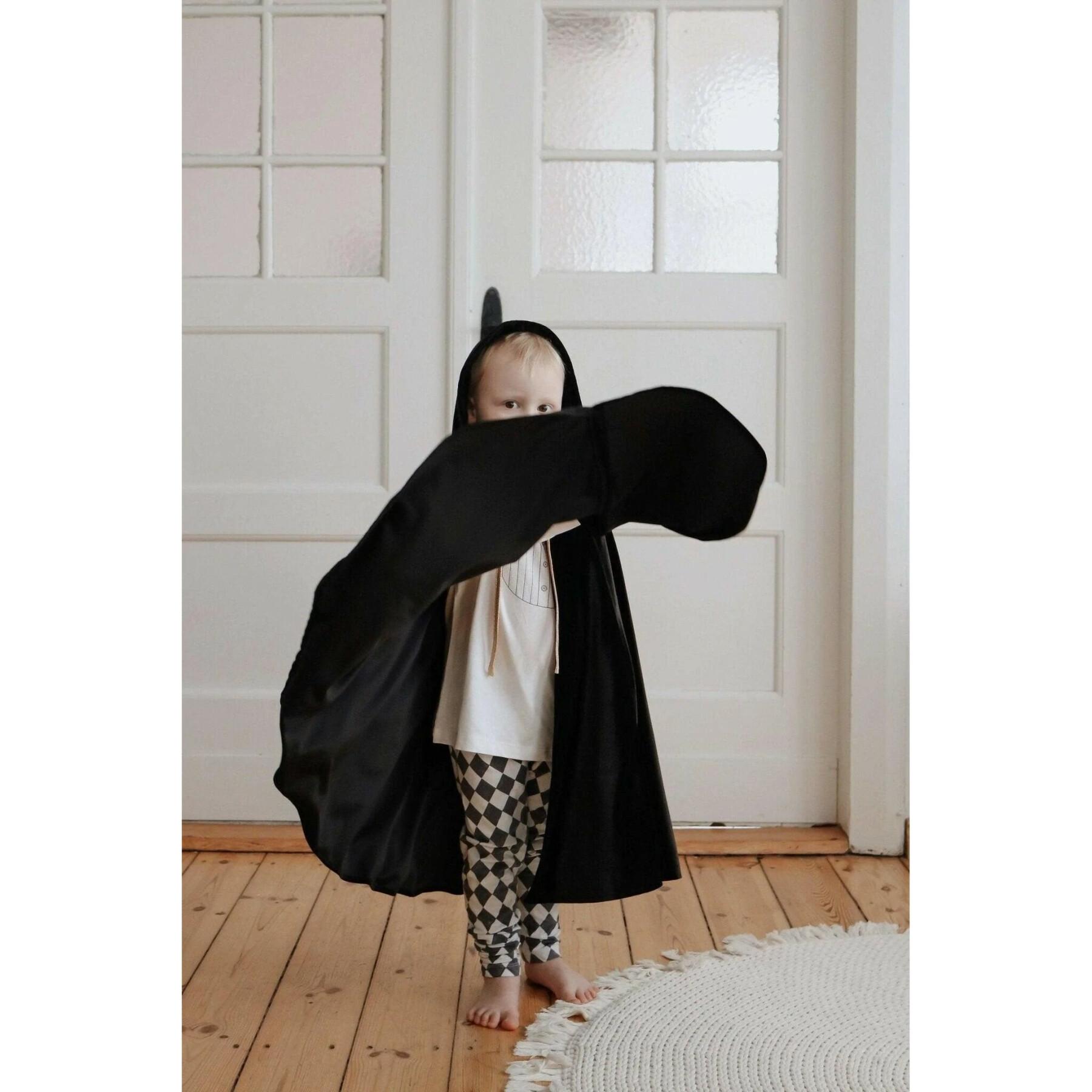 Magic cape for children Moi Mili "Le petit chaperon noir"