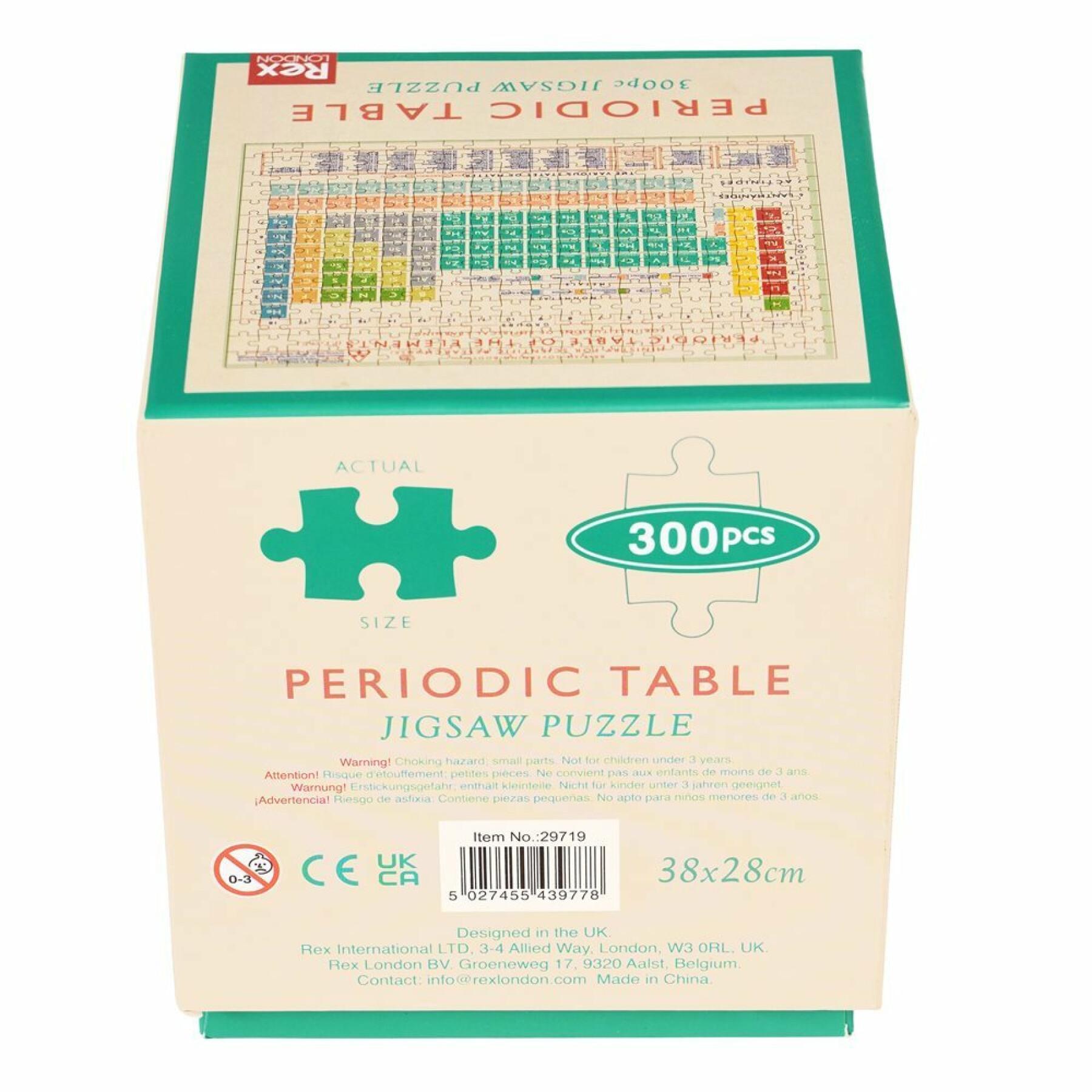 Puzzle 300 pieces Rex London Periodic Table