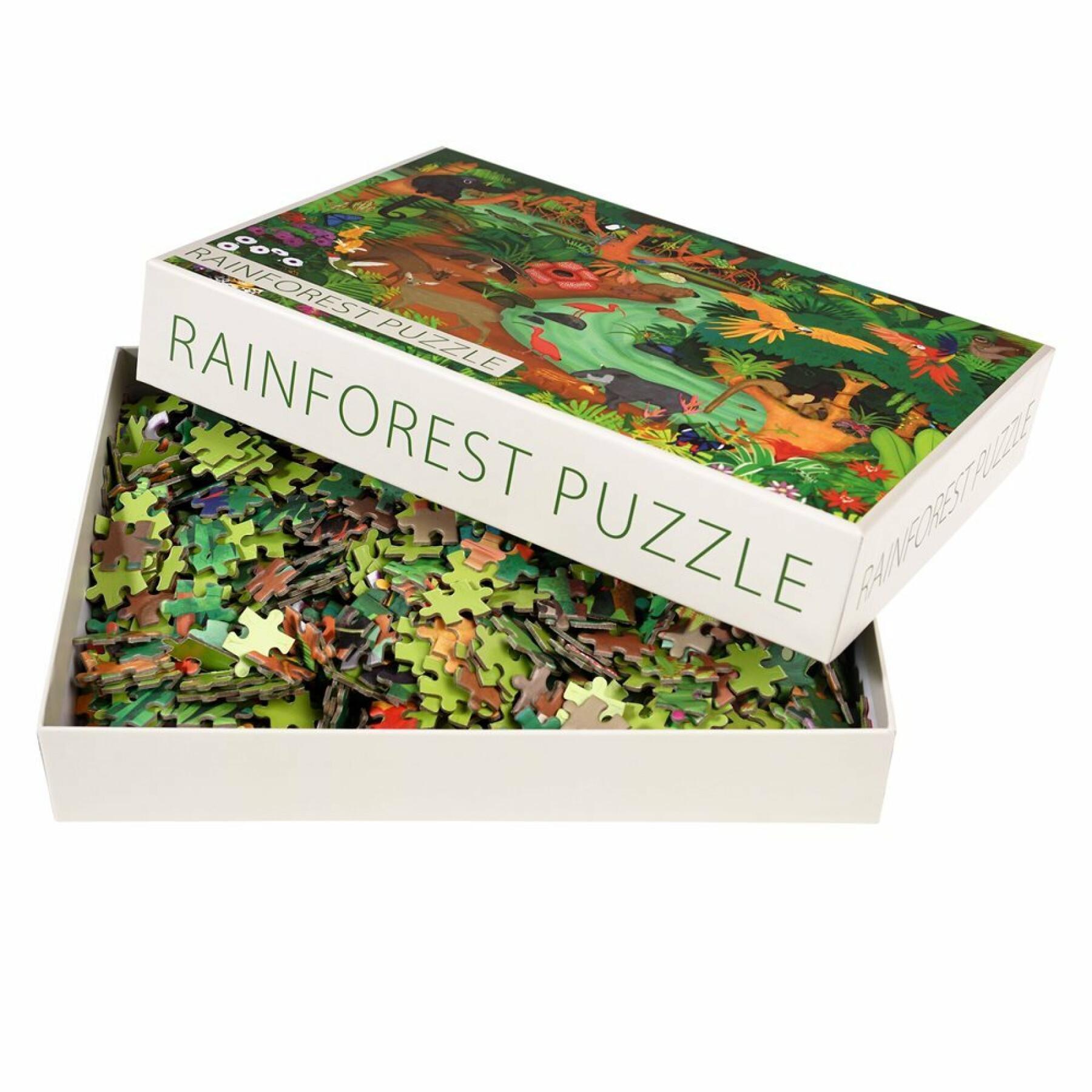 1000 pieces rainforest puzzle Rex London