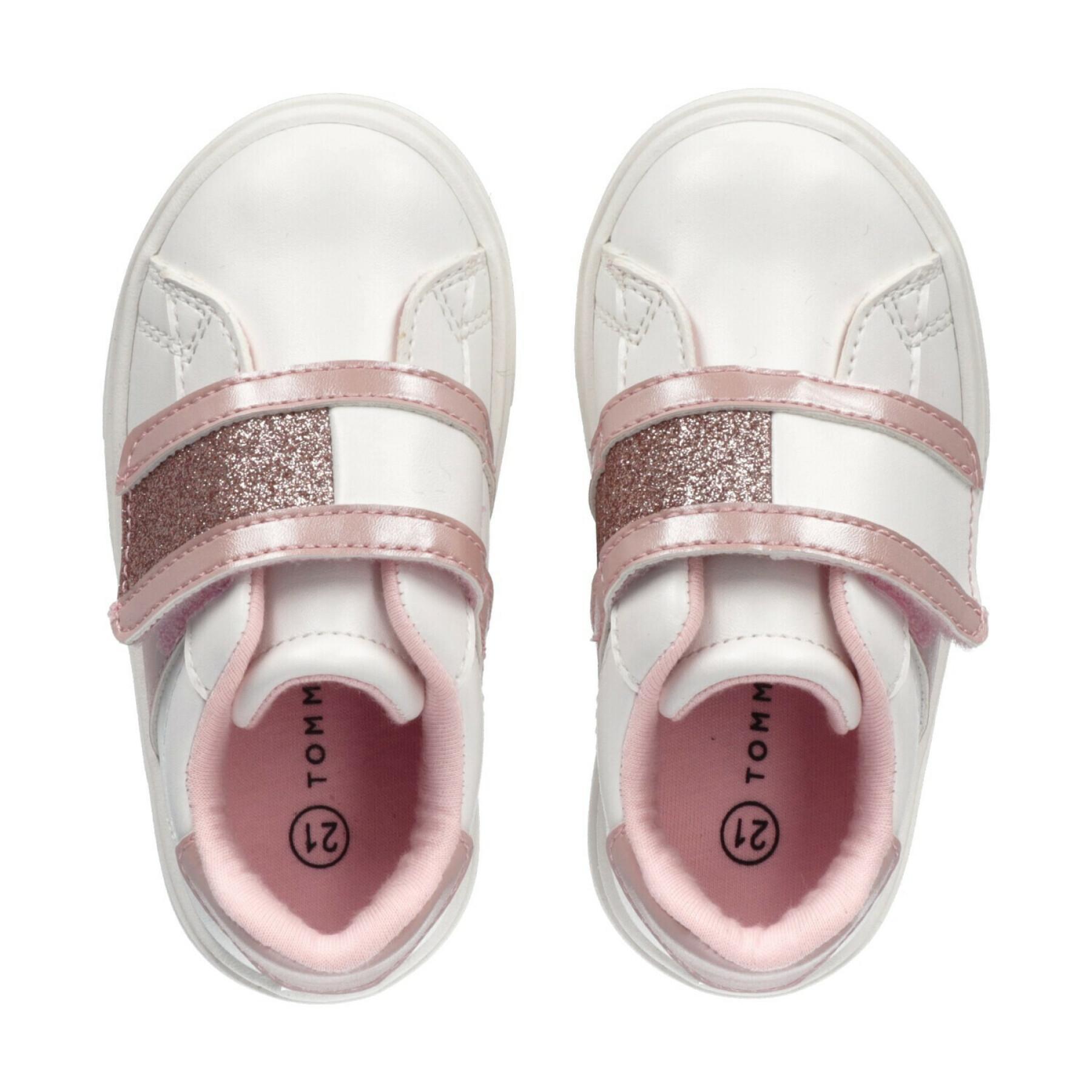 Velcro baby girl sneakers Tommy Hilfiger