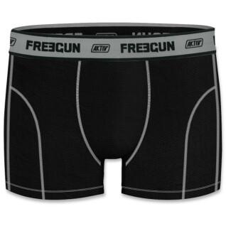 Plain children's boxer shorts Freegun Aktiv (x3)
