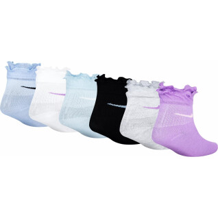 Girls' socks Nike Ruffle (x6)