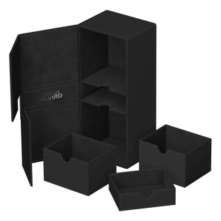 Storage box Ultimate Guard Twin Flip`N`Tray 266+ Xenoskin Noir