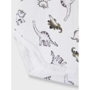 Pack of 3 long sleeve bodysuits Name it Loden Dino