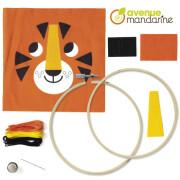 Sewing kit pix gallery Avenue Mandarine Tambourin Tigre
