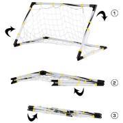 Foldable soccer goal, ball and inflator kit CB Toys