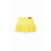 Mini skirt embroidery suisse fille Desigual