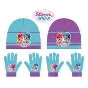 Baby wool hat and gloves Disney Shimmer Shine