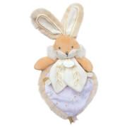 Sugar bunny cuddly toy Doudou & compagnie