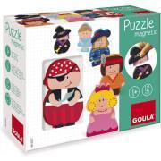 Magnetic puzzle characters Goula