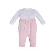 Baby girl long sleeve overalls Guess