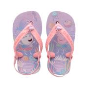 Baby girl flip-flops Havaianas Peppa Pig
