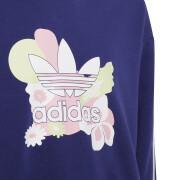Sweatshirt girl adidas Originals Flower Print Crop