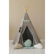 Teepee set with garland and carpet Moi Mili "Mint Love"