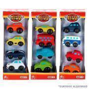 Set of 4 soft cars Motor Town