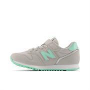 Sneakers with laces and scratch child New Balance 373