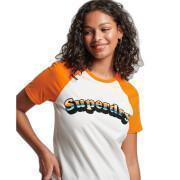 Classic girl raglan sleeve t-shirt Superdry Vintage Cooper